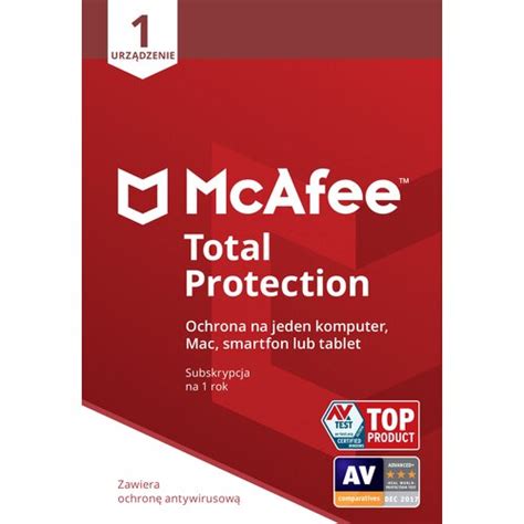 aktywacja mcafee|MCAFEE Total Protection 1 URZĄDZENIE 1 ROK Kod .